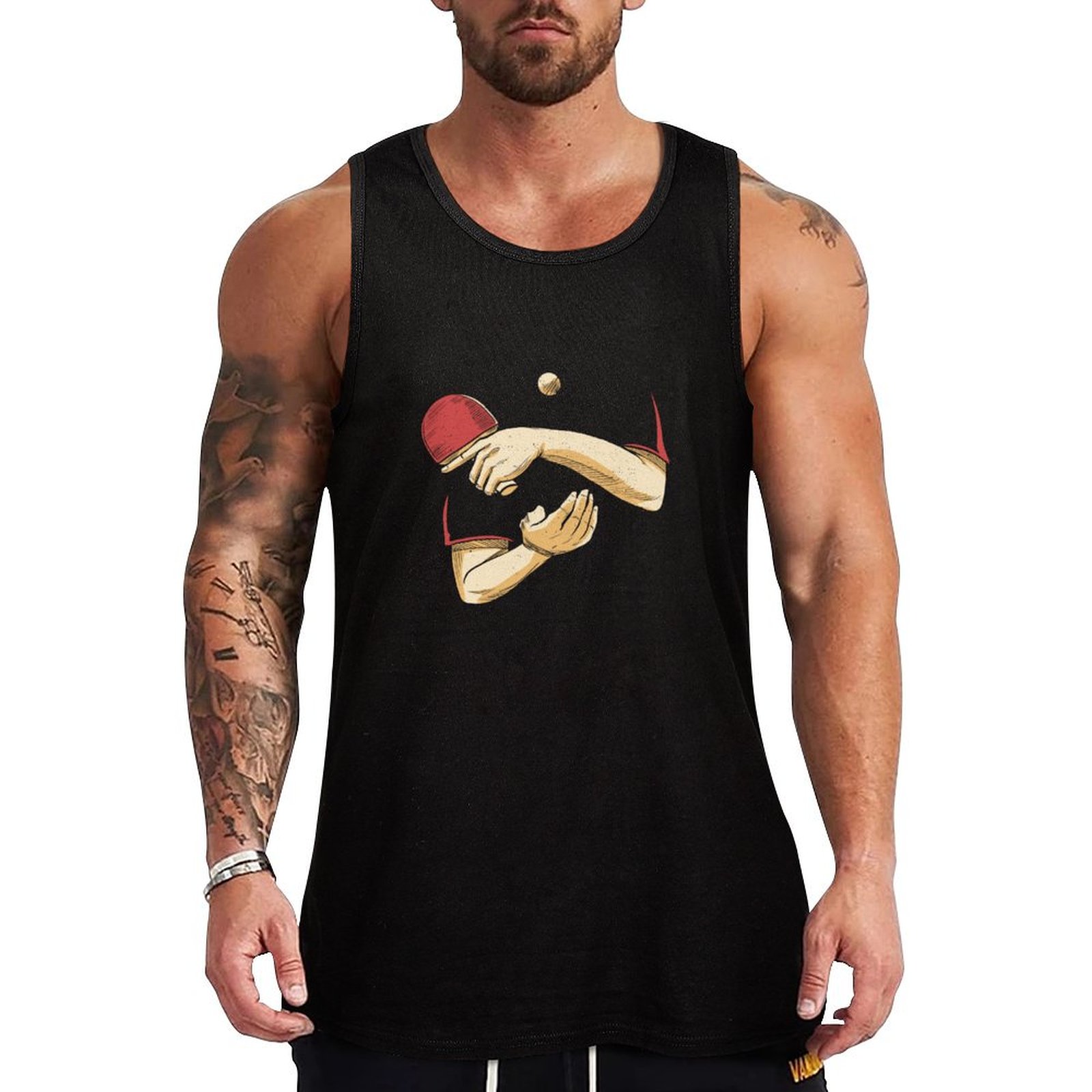 Table Tennis Basic - table tennis player Tank Top Casual