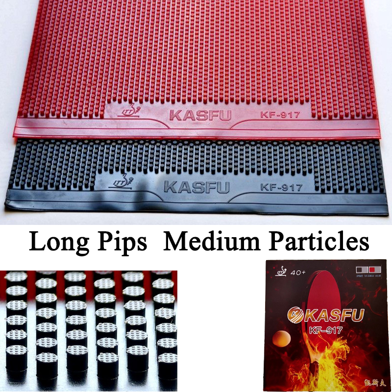 Table Tennis Games - KASFU KF-917 Table Tennis Rubber Vertical-Aligned