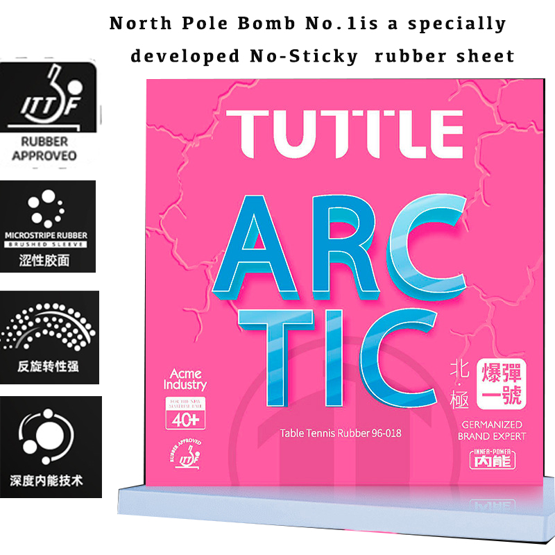 Table Tennis No 1 - TUTTLE Non-Sticky Arctic No.1 Table Tennis