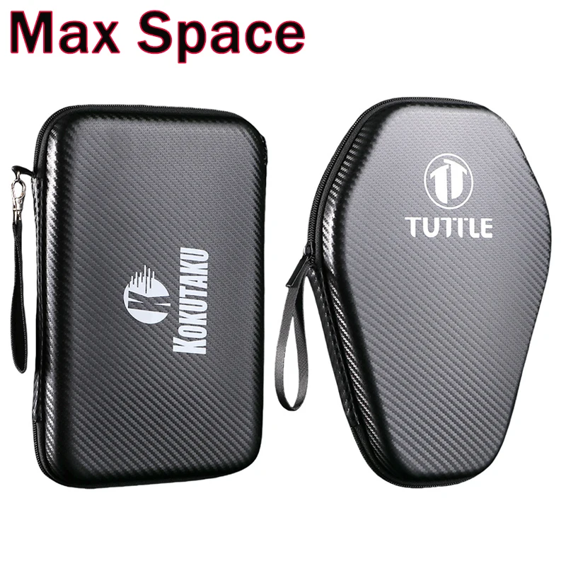 Table Tennis Protective Cover - EVA Hexagon Hard Shell Ping Pong