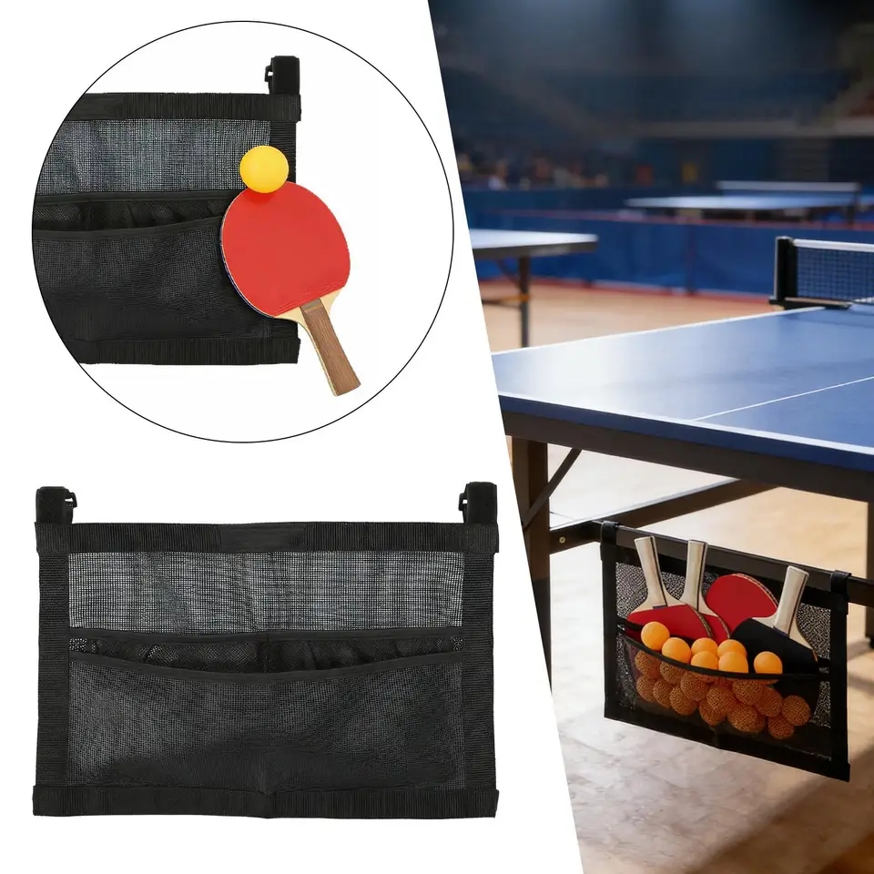Table Tennis Dimension - New Mesh Pingpong Ball Holder Large