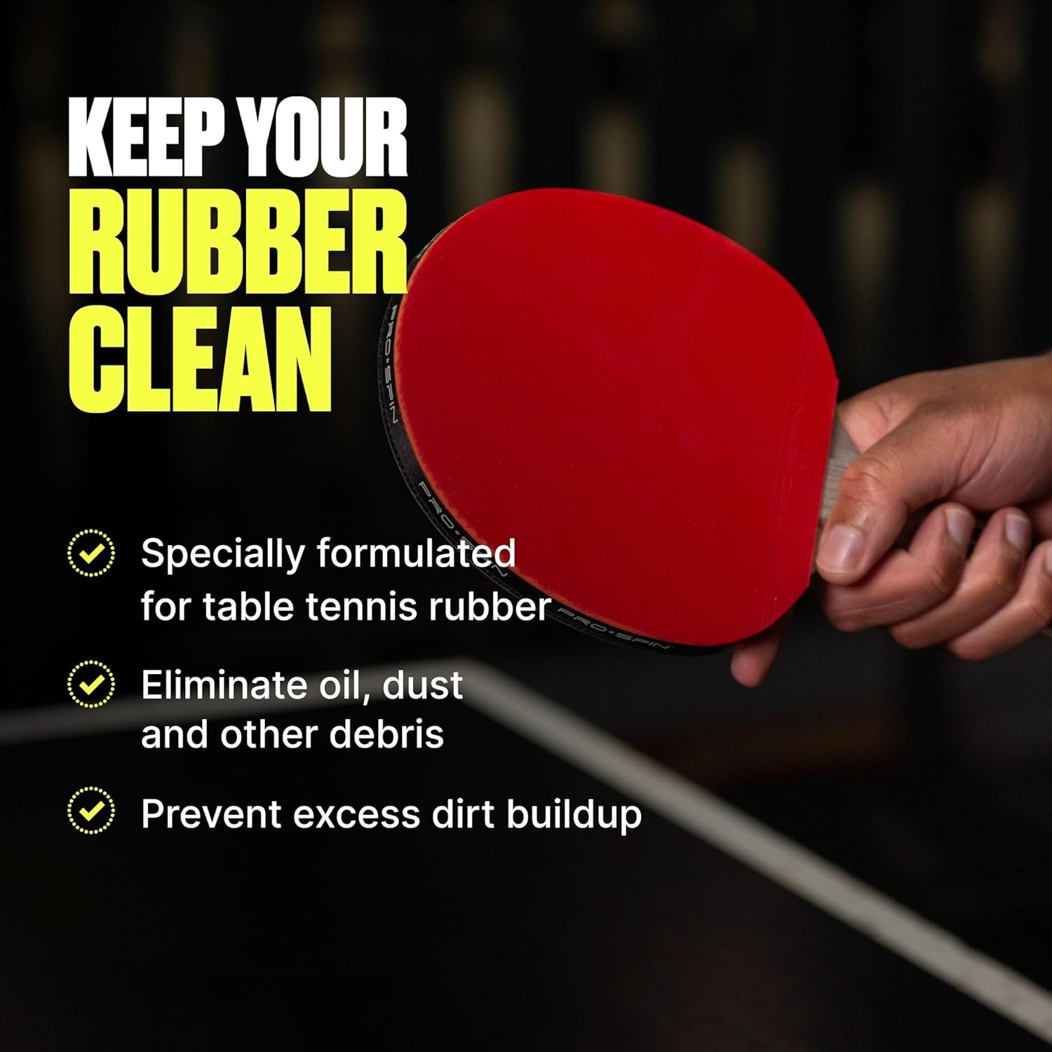 Table Tennis Rubber Cleaning K - Table Tennis Spin 리뷰 및 가격
