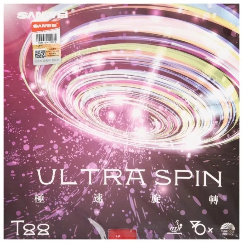 Sanwei  T88 ULTRA-Spin T88-3 T - Table Tennis Rubber Anti Spin 리뷰 및 가격
