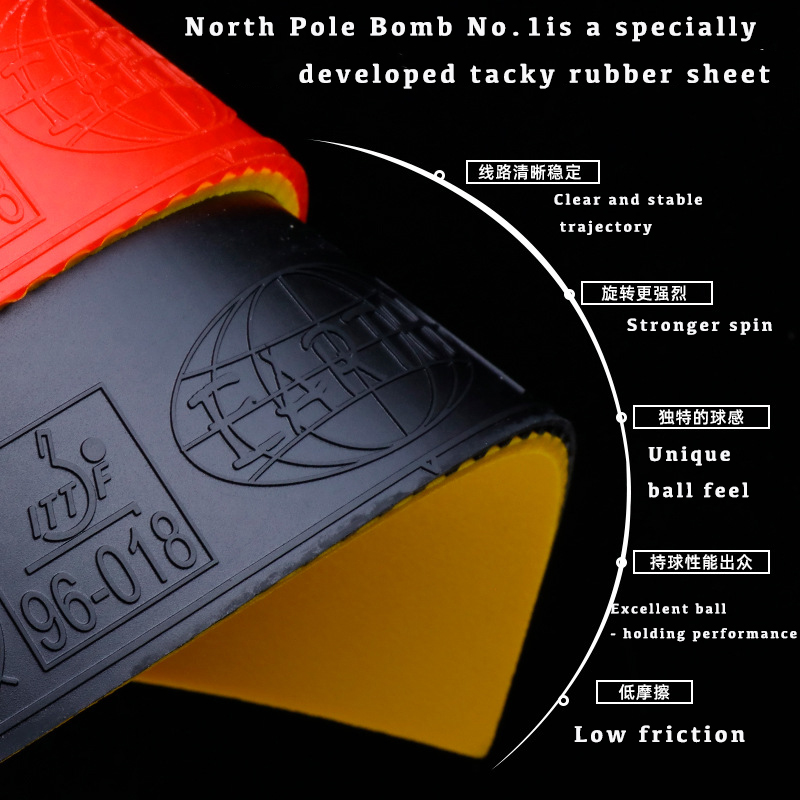 TUTTLE Non-Sticky Arctic No.1  - Table Tennis No 1 리뷰 및 가격