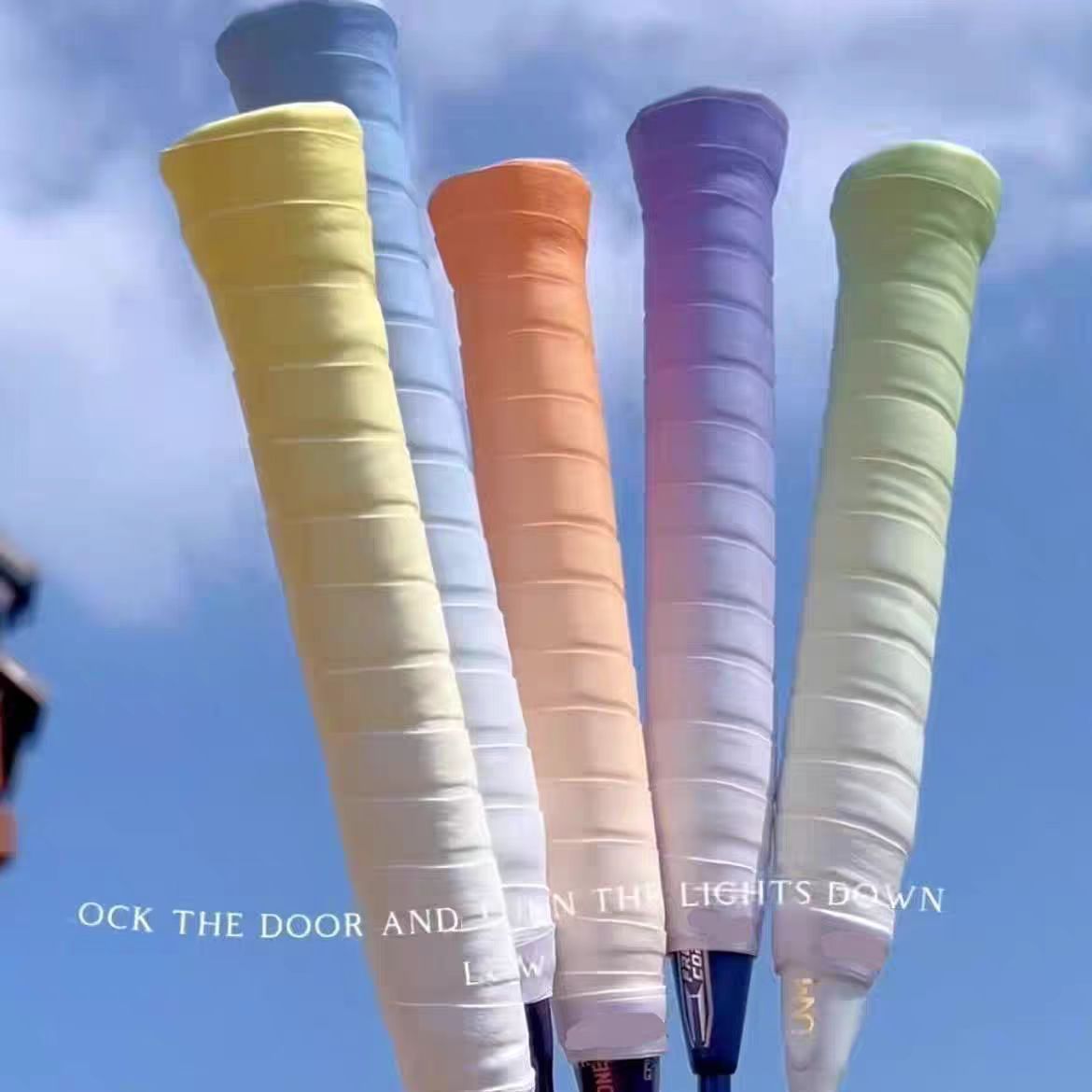 12PCS Gradient Color Tennis Ra - Side Tape Racket 리뷰 및 가격