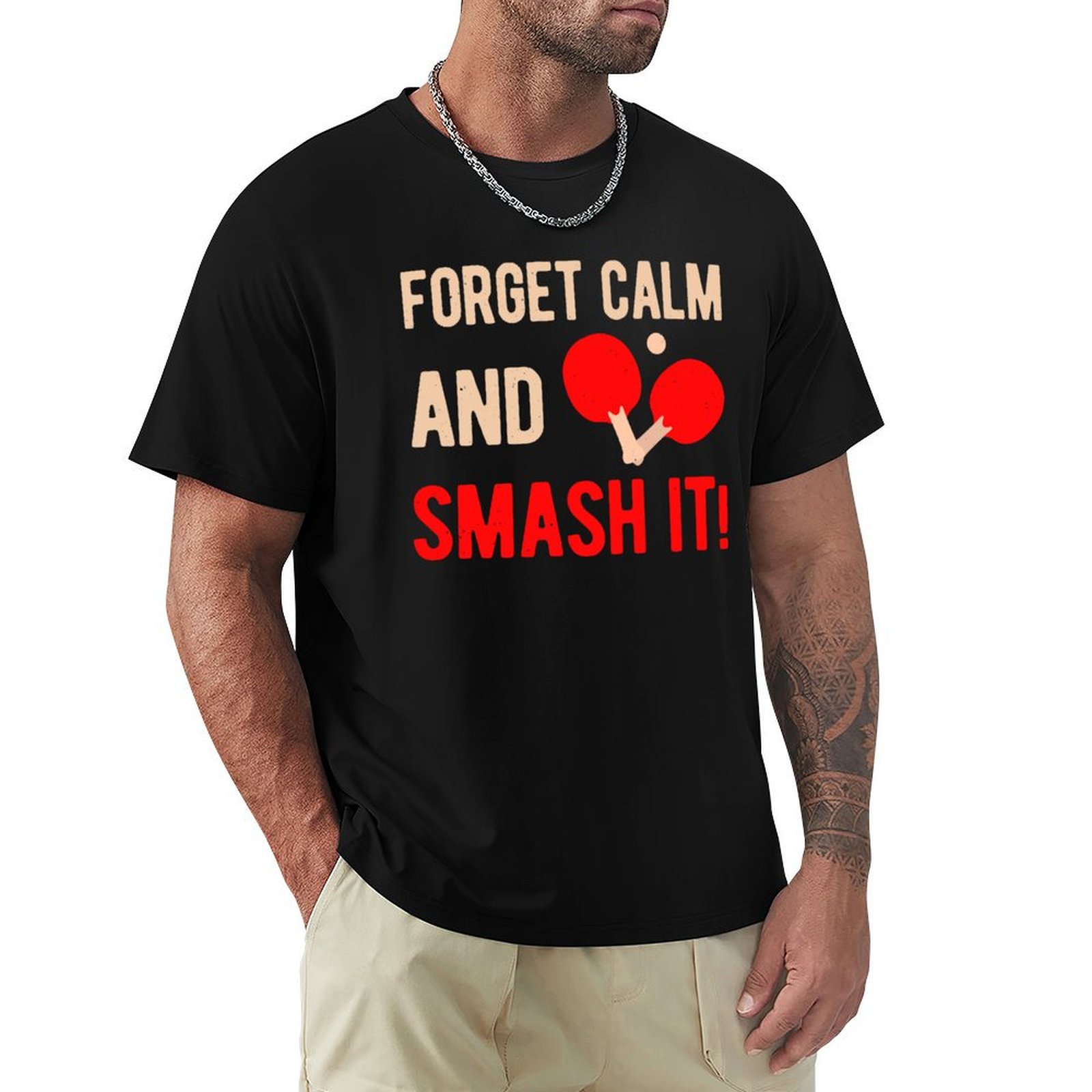 Funny Table Tennis T-Shirt Sof - Table Tennis Basic 리뷰 및 가격