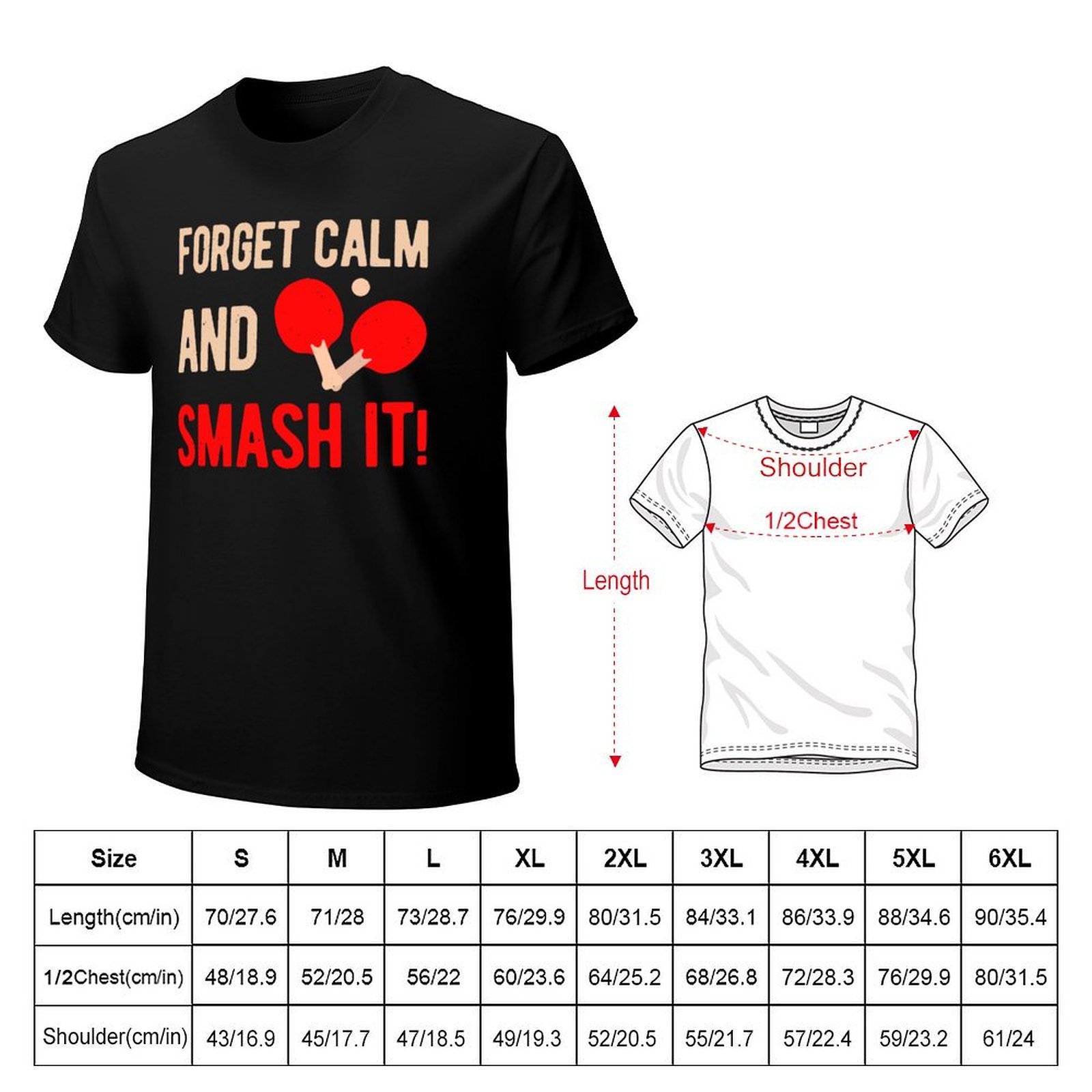Funny Table Tennis T-Shirt Sof - Table Tennis Basic 리뷰 및 가격