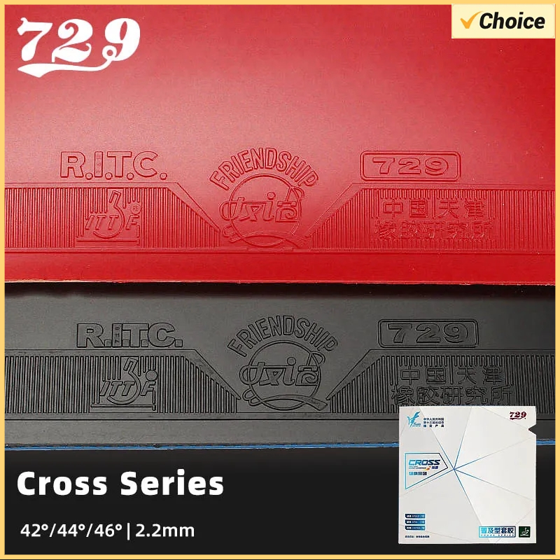 Original Friendship 729 Cross  - Table Tennis Rubber Anti Spin 리뷰 및 가격