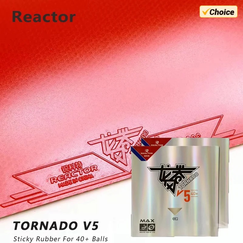 Reactor TORNADO V5 Sticky Loop - Table Tennis Rubber Anti Spin 리뷰 및 가격