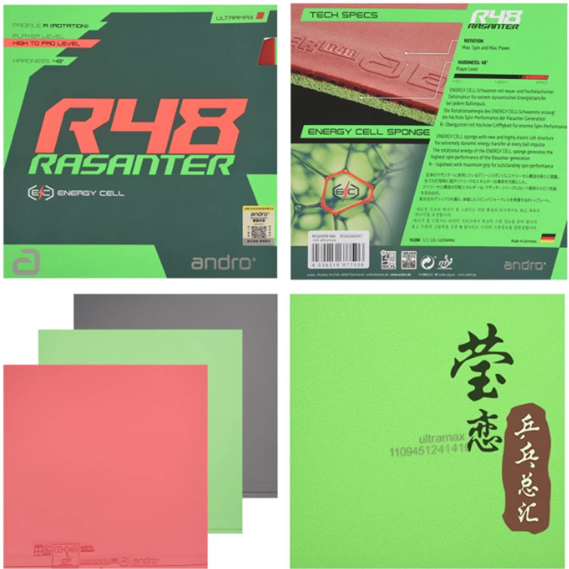 Andro Rasanter R45 47 50 C45 4 - Table Tennis Games 리뷰 및 가격