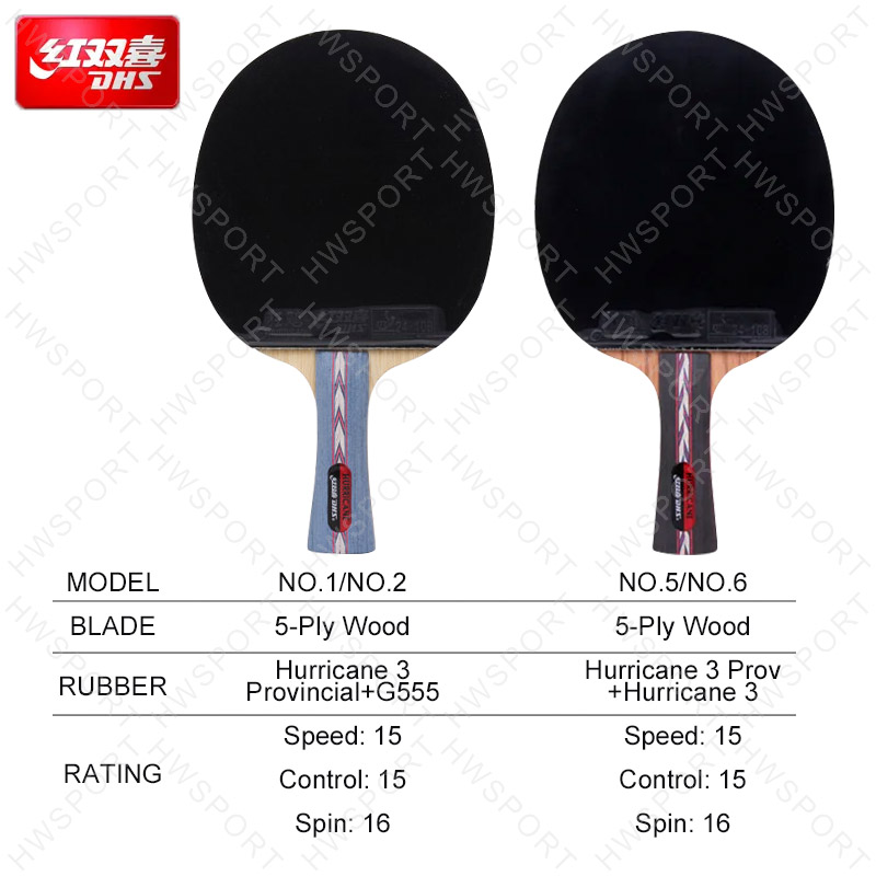 DHS Hurricane NO Series Table  - Table Tennis No 1 리뷰 및 가격