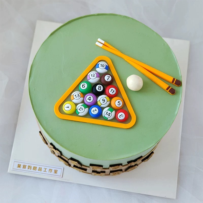 Billiard Cake Birthday Decorat - Table Tennis Games 리뷰 및 가격