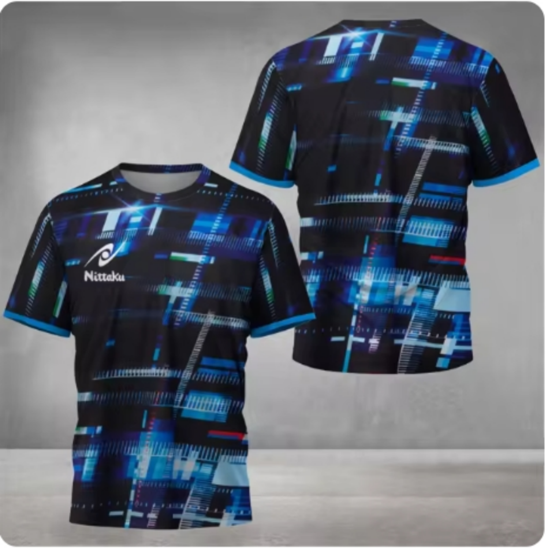 Nittaku Table Tennis T-shirt V - Table Tennis Training China 리뷰 및 가격