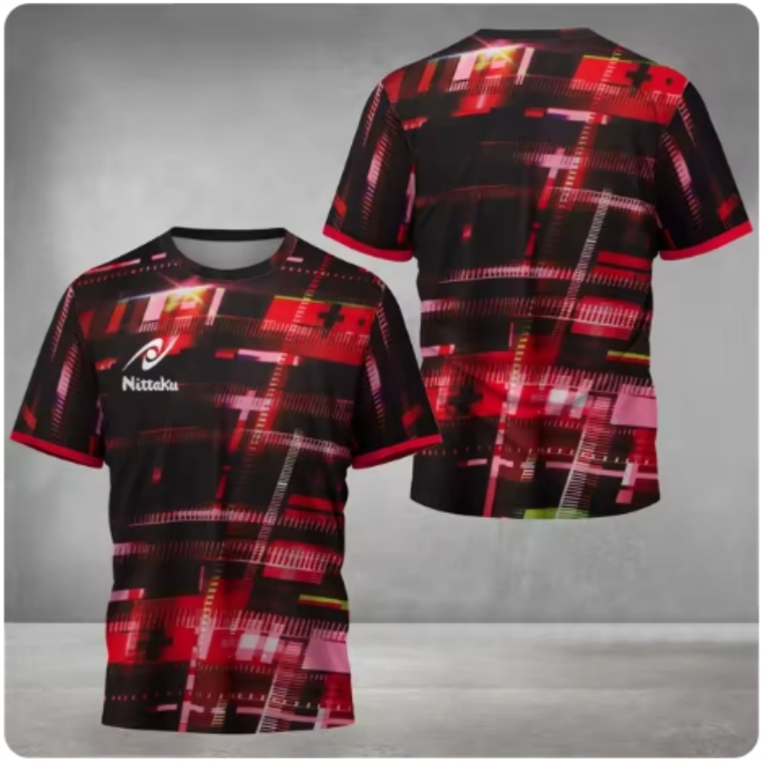 Nittaku Table Tennis T-shirt V - Table Tennis Training China 리뷰 및 가격