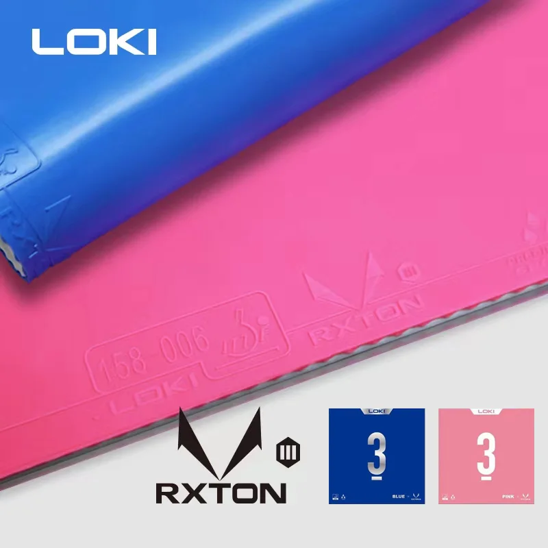 Original LOKI RXTON 1&3 Blue P - Table Tennis Defense 리뷰 및 가격