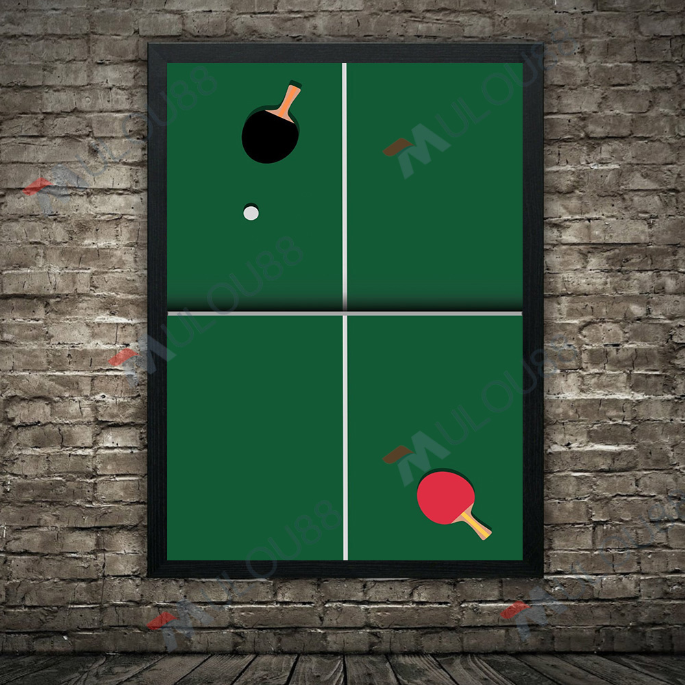 Minimalistic Table Tennis Wall - Table Tennis Dimension 리뷰 및 가격