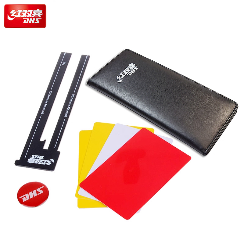 DHS Referee Kit for Table Tenn - Table Tennis Yellow Card 리뷰 및 가격