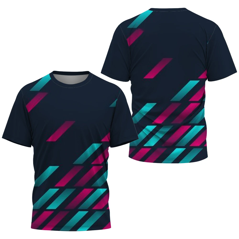 Fashion Gradient Stripe Print  - Table Tennis Training China 리뷰 및 가격