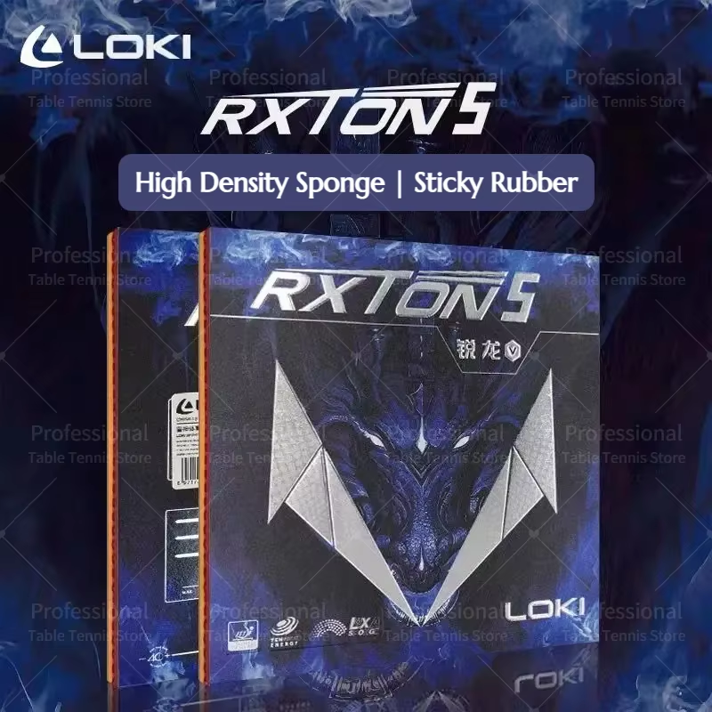 LOKI RXTON 5 High Elasticity T - Table Tennis Defense 리뷰 및 가격