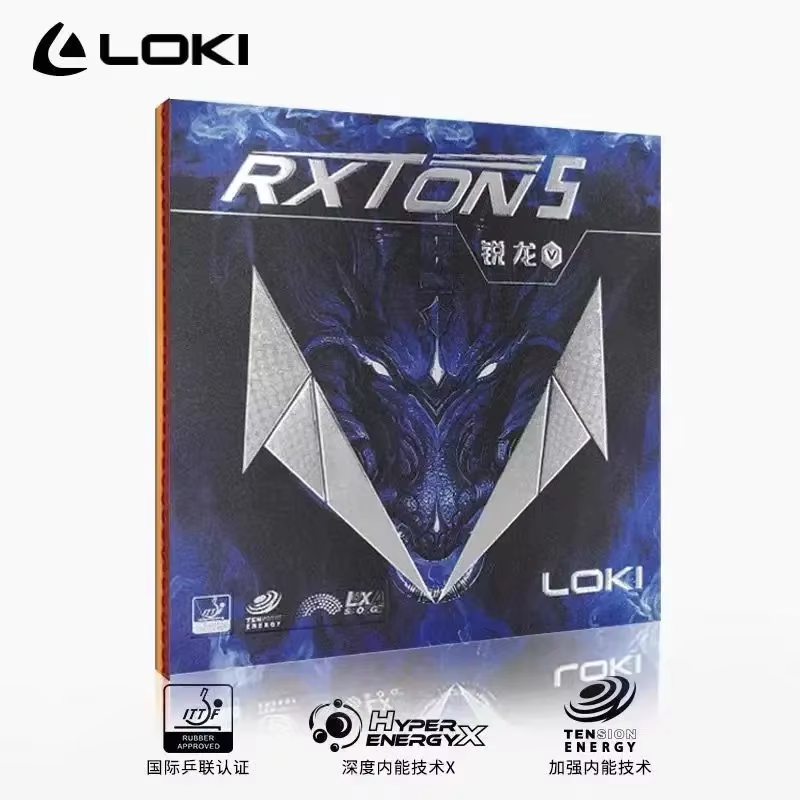 LOKI RXTON 5 High Elasticity T - Table Tennis Defense 리뷰 및 가격